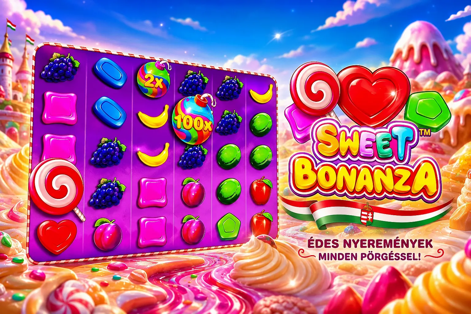 Sweet Bonanza nyerőgép
